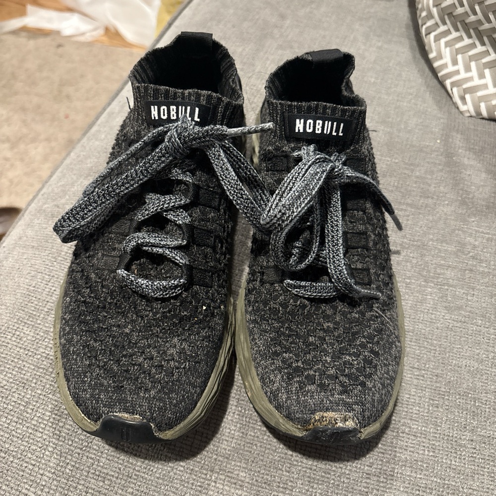 NOBULL Charcoal Knit Trainers